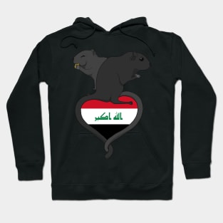 Gerbil Iraq (Dark) Hoodie